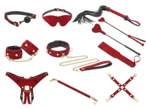 Kinbaku Ukiyoe Luxury Red Rosy Complete Set