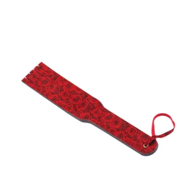 Kinbaku Ukiyoe Luxury Red Rosy Paddle